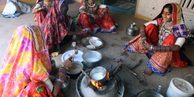 In the Little Rann of Kutch in Gujarat, mirrors are one way to reach out to each other